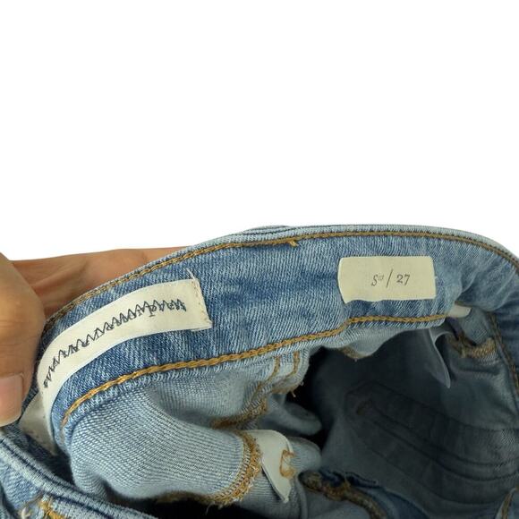 Anthropologie Pilcro and the Letterpress Flare Jeans Belted Women’s Size 27 - Picture 9 of 10